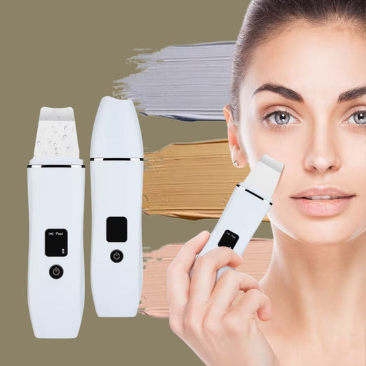 Portable skin scrubber with 3 modes: deep clean, rejuvenate, lift – USB-C rechargeable