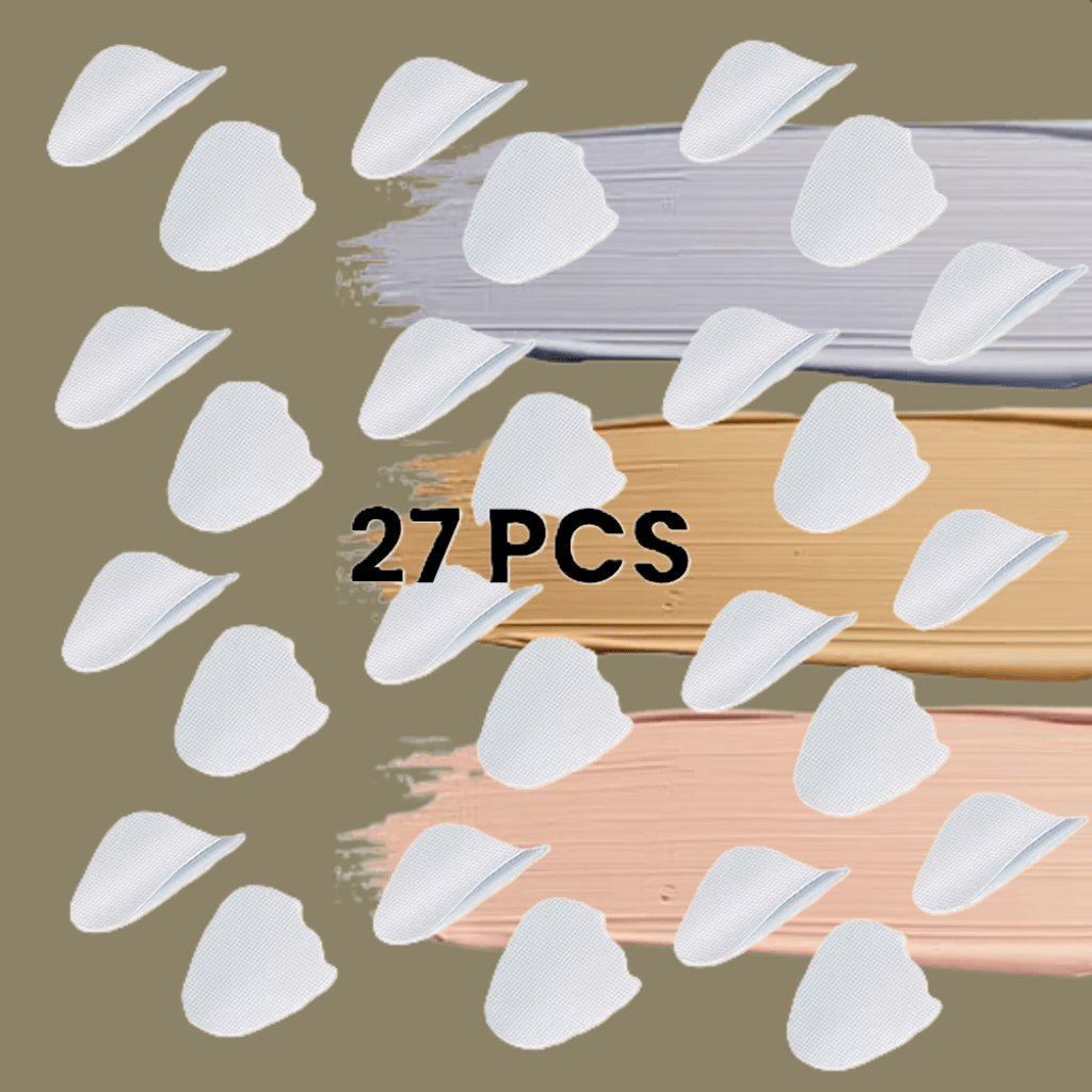 Value pack: 27 Oval Anti-Wrinkle Patches for deep wrinkles on smile lines and neck