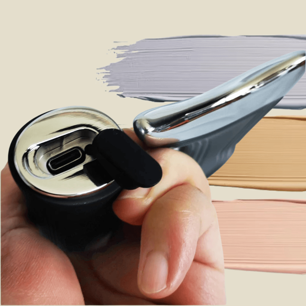 Compact fascia massager size comparison - fits perfectly in hand