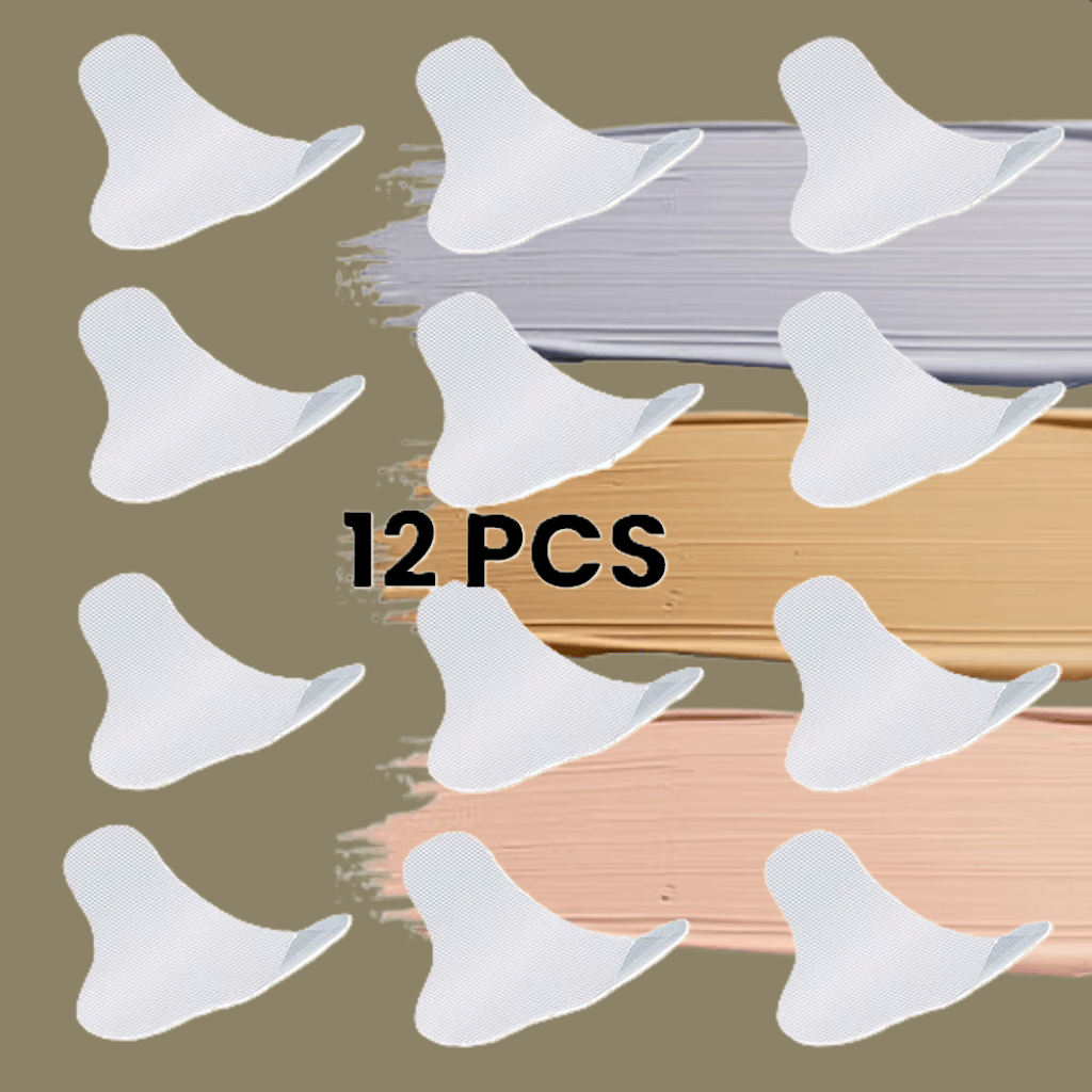 12-count set of T-Shape Anti-Wrinkle Patch for professional-grade skin tightening