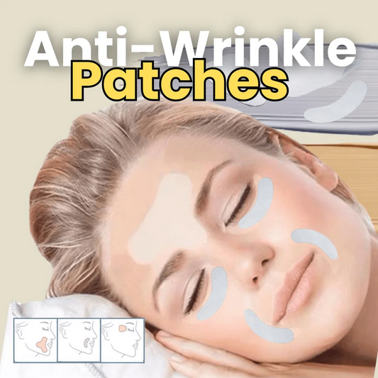 Medical-grade anti-wrinkle patches for forehead, eyes, and mouth – lifts, tightens, and smooths skin discreetly