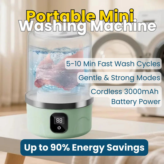 Portable Mini Washing Machine cleaning delicates