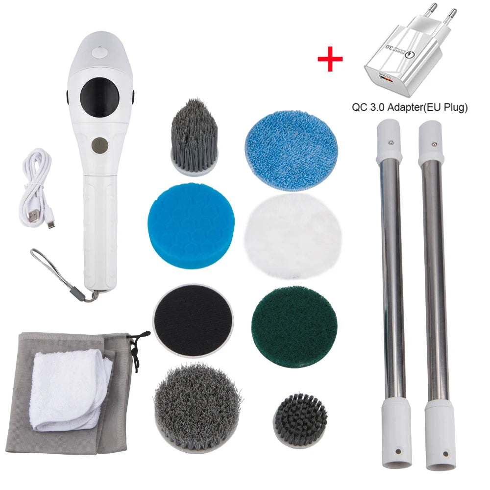 Storage bag with full 8-in-1 cleaning kit included