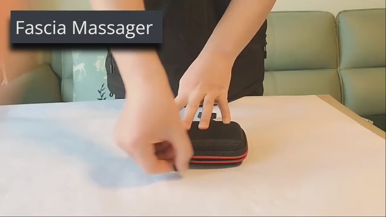 How to use electric fascia massager by AURAICORE for back & neck pain relief – NMES technology demo