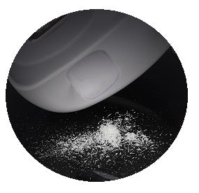 Back storage compartment design.
Easy to clean nail shavings, convenient, clean and hygienic.